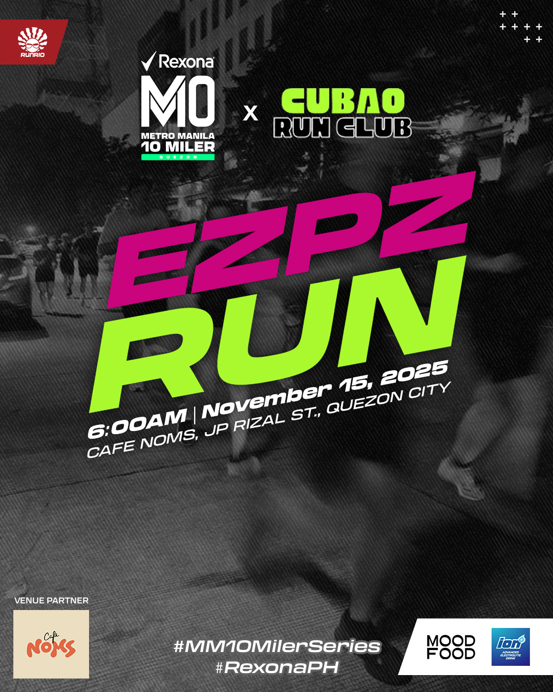 Rexona - EZPZ RUN MODE: ON! 💨 We’re taking it light and fun with a 5 ...