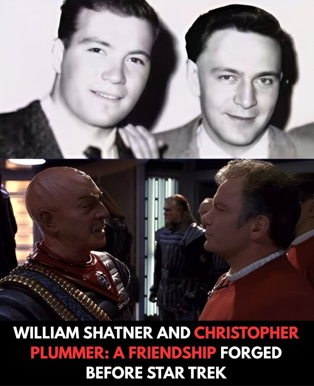 Answered - The friendship between William Shatner and Christopher ...