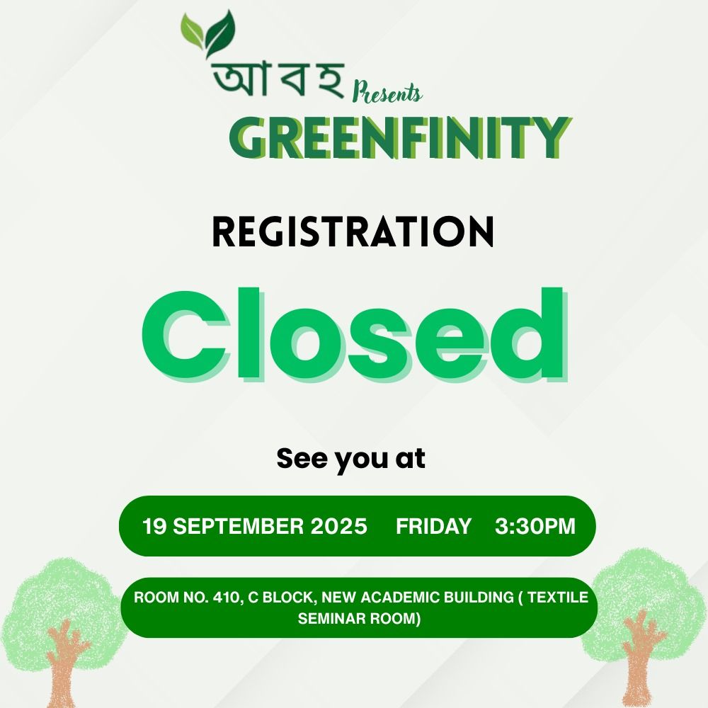 আবহ - Registration is Now Closed! A heartfelt thank you to everyone who ...
