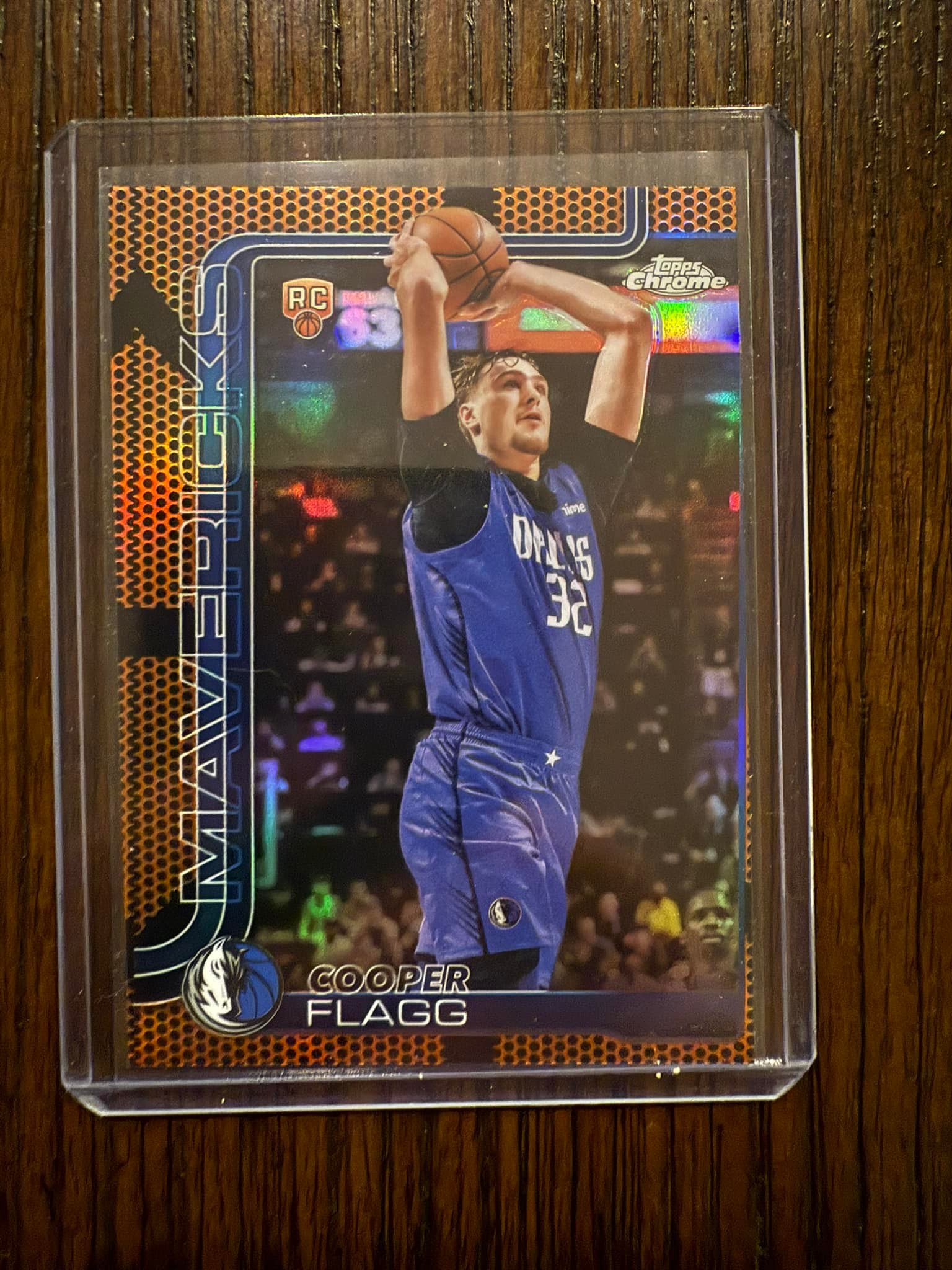 When you pull this ……. CHROME i @TOPPS 251 COOPER FLAGG DALLAS 