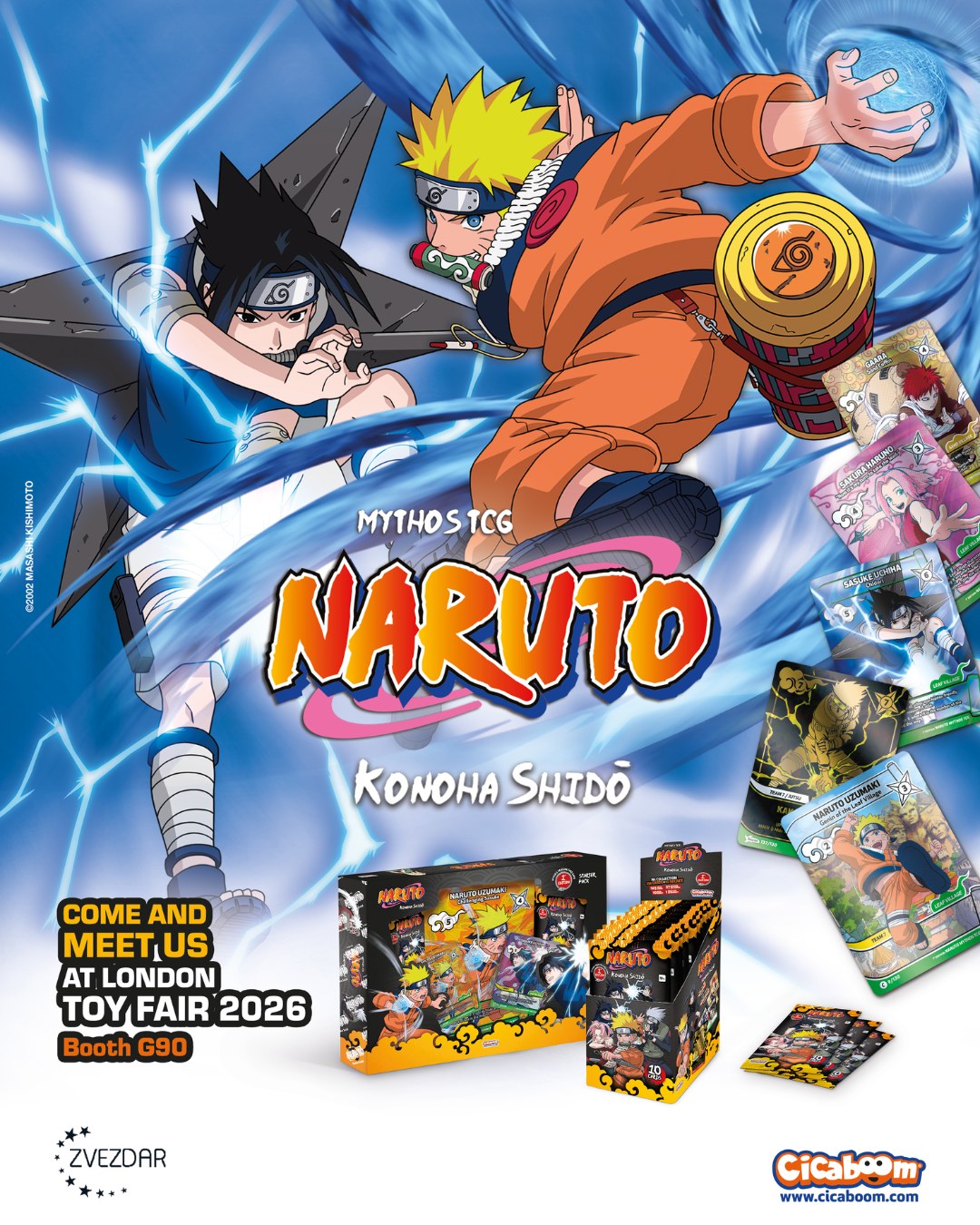 ARE YOU READY TO PLAY? 💥 Come experience NARUTO Mythos TCG live