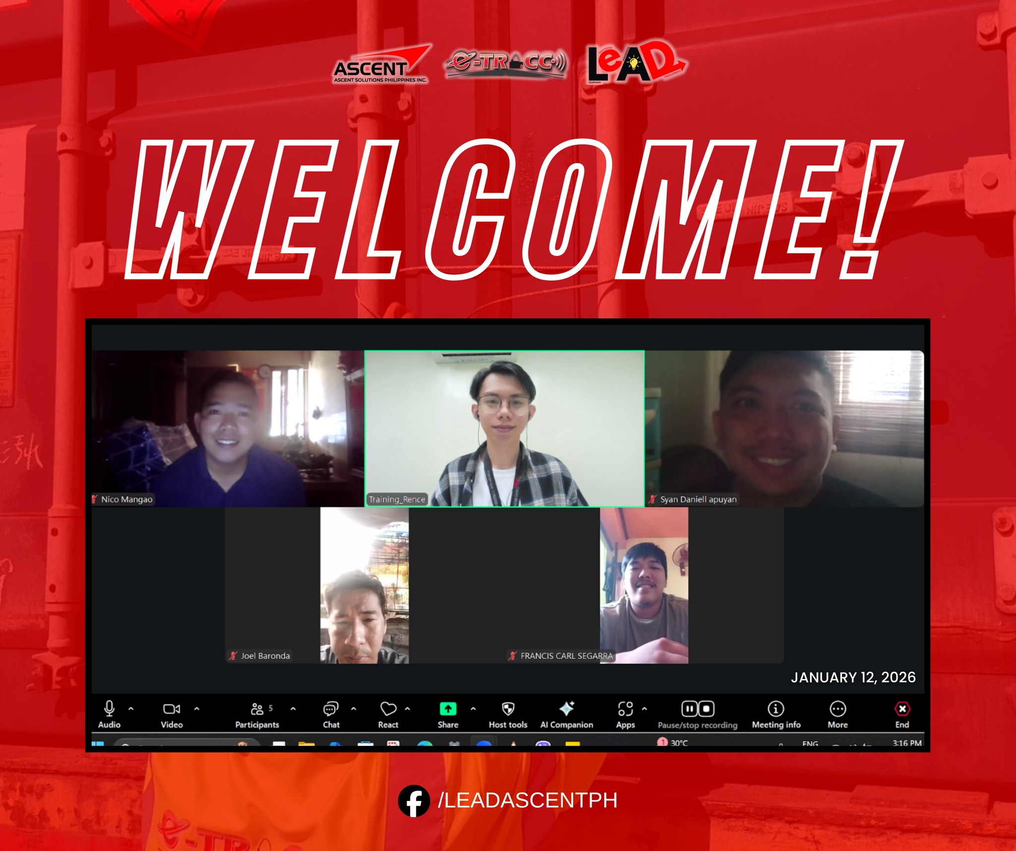 Lead Ascent - Welcome aboard! 🤗 Our new hires for the... | Facebook