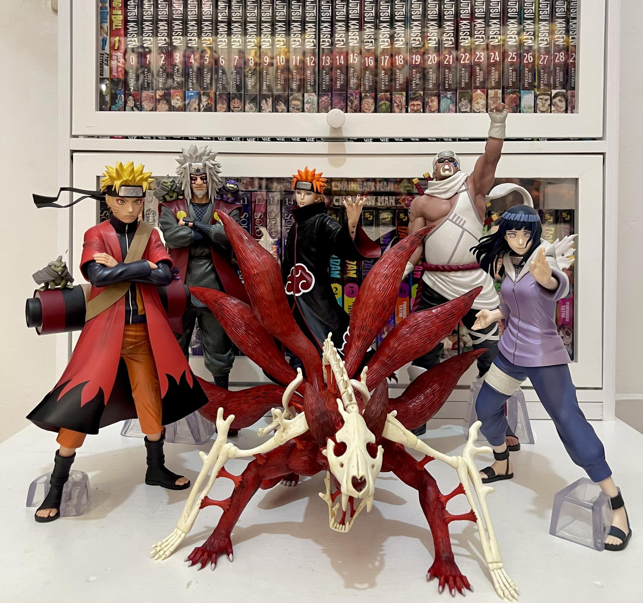 Naruto Shippuden Masterlise pre-order figures