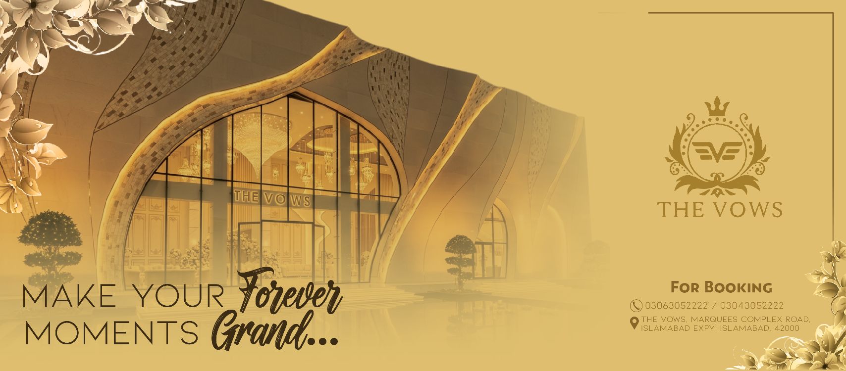 The Vows Marquee | Islamabad