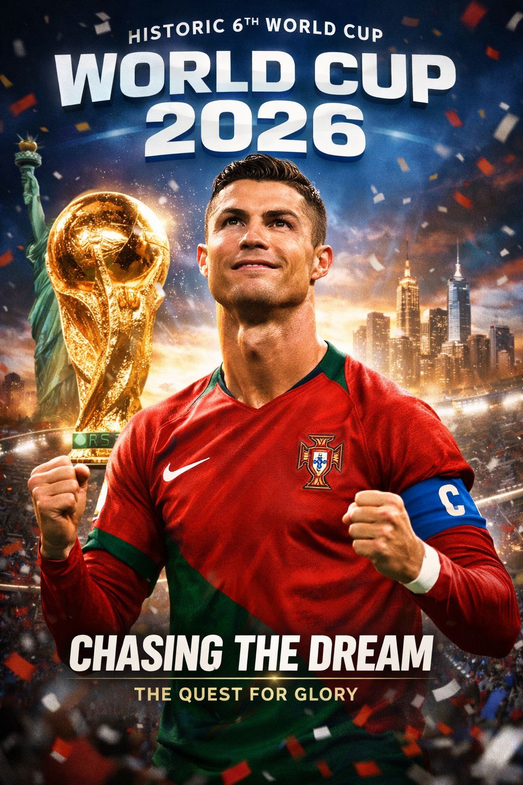 CR7さま 専用World Cup 2026 🚨The official picture of Cristiano Ronaldo for the 2026 World Cup