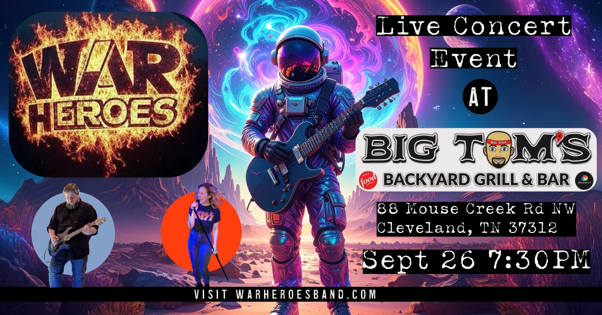 War Heroes Band | Chattanooga TN