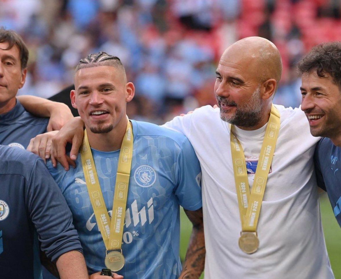 Maillot Manchester City Décalogue Kalvin Phillips - Signé à La Main, Certificat BAS Beckett