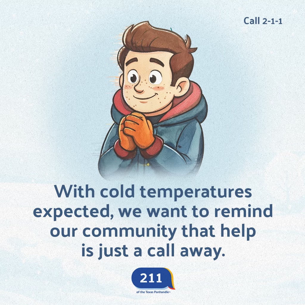 🥶 Cold Weather Is Headed Our... - 211 of the Texas Panhandle | Facebook
