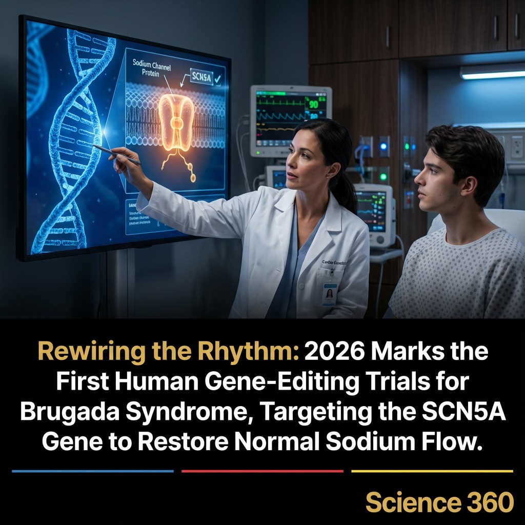 Crispr therapy for Brugada syndrome