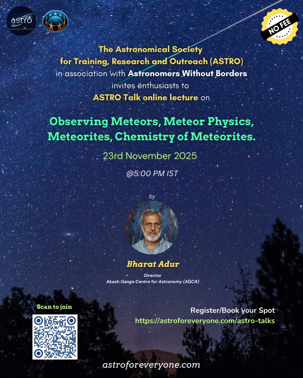 The Astronomical Society for Training, Research and Outreach - ASTRO