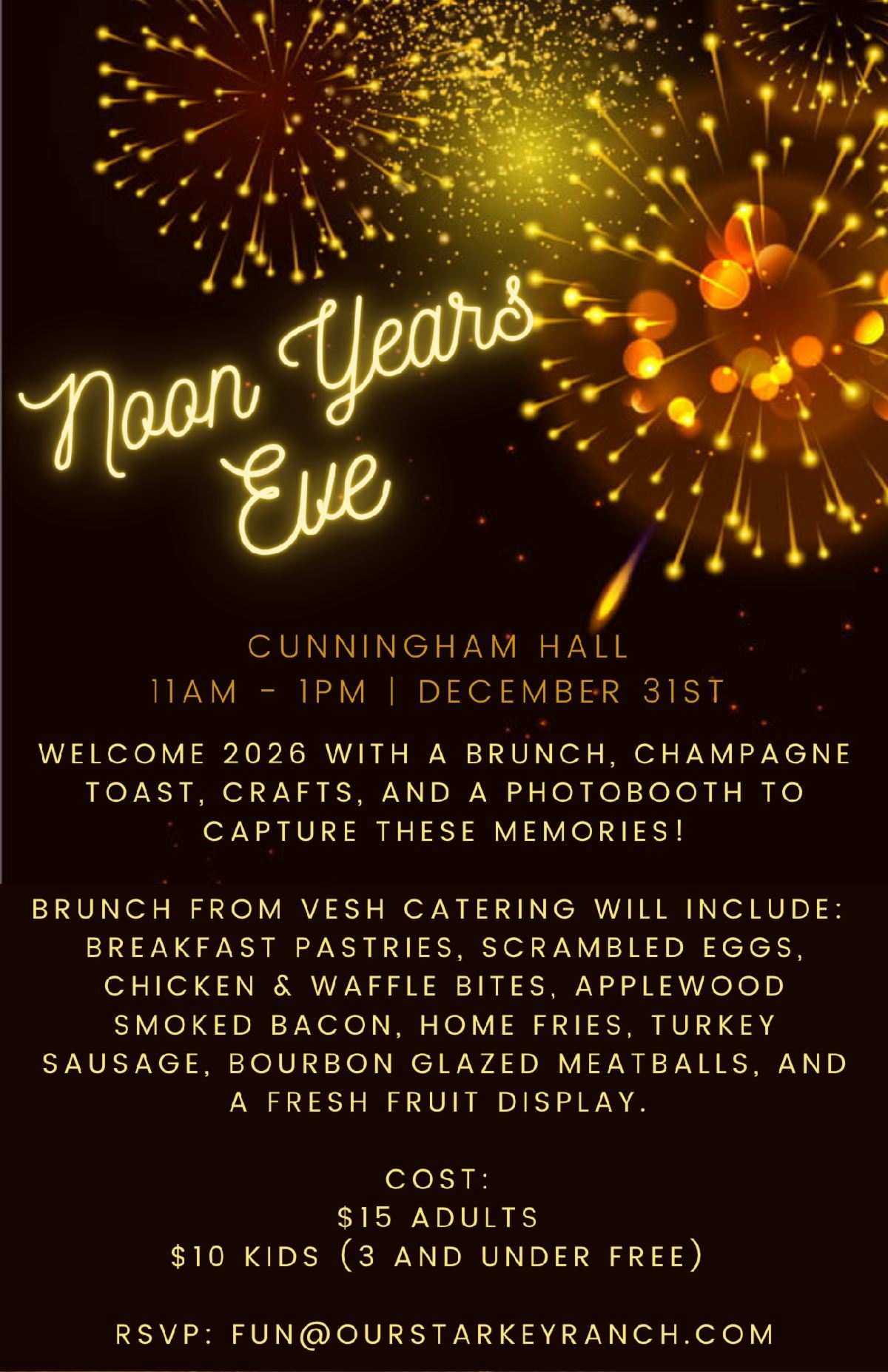 Welcome - Come celebrate New Years Eve with a Welcome to 2026 Brunch at ...