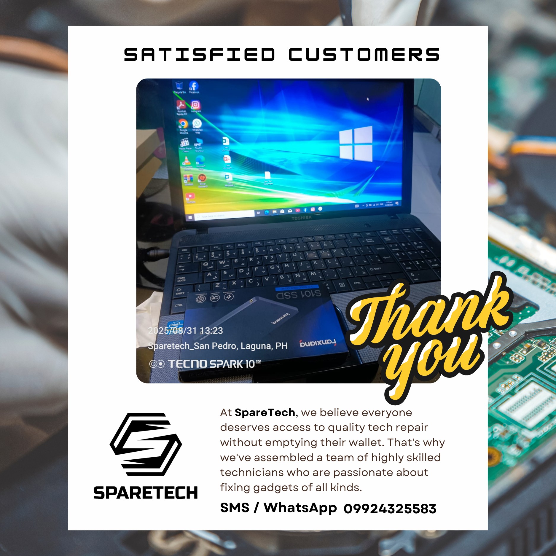Sparetech | San Pedro