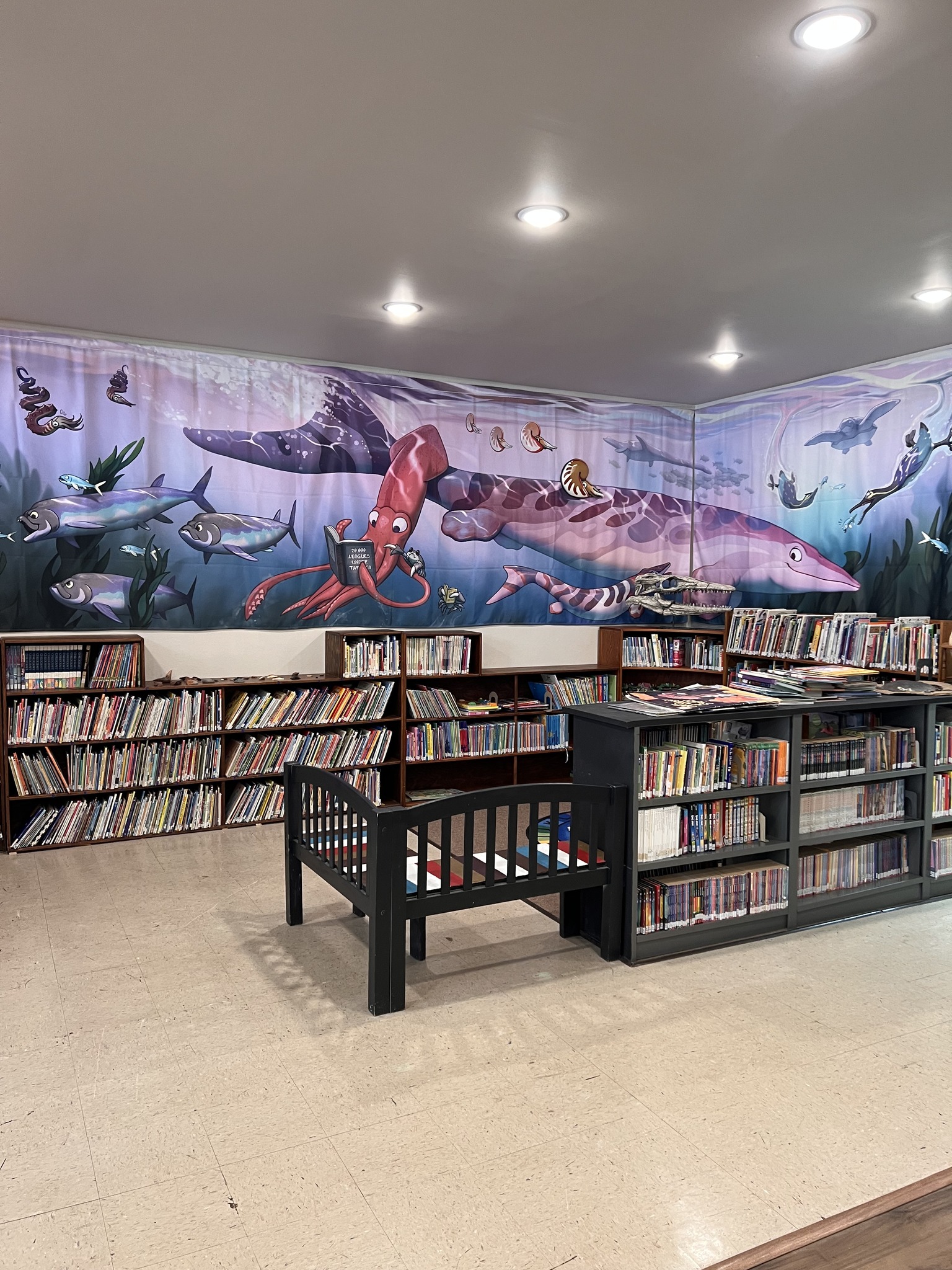 Walhalla - New wall display has been finished in the Library. It is the ...
