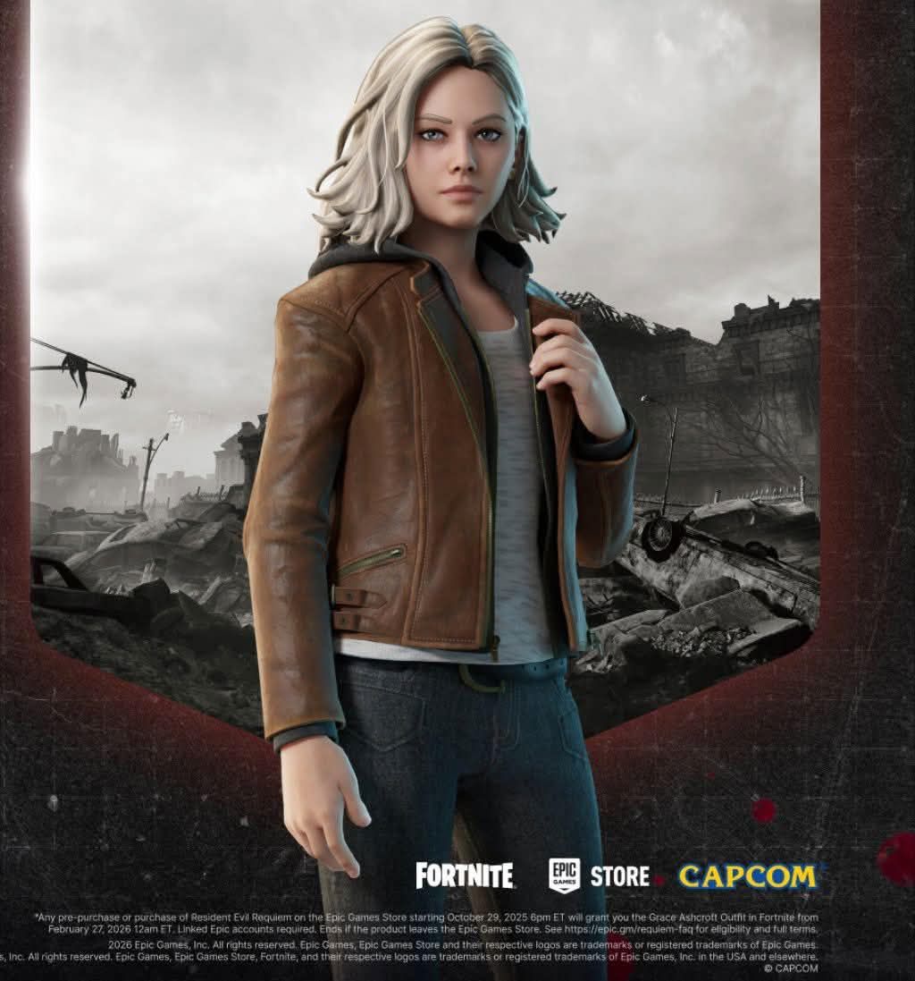 Fortnite adds Grace Ashcroft outfit