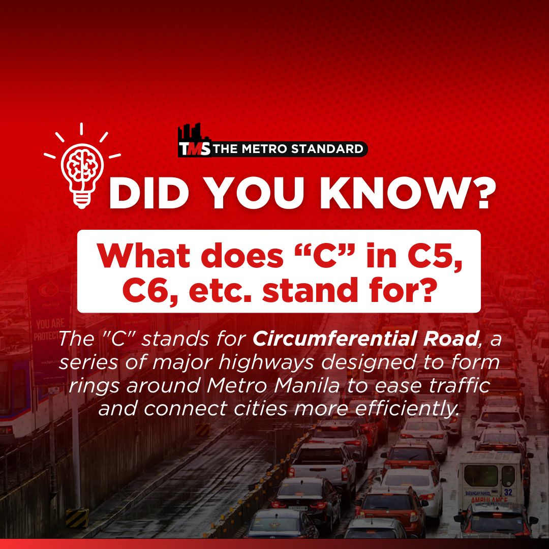 The Metro - DID YOU KNOW? 🤔 When you hear C5, C6, or EDSA (C4!), you're ...