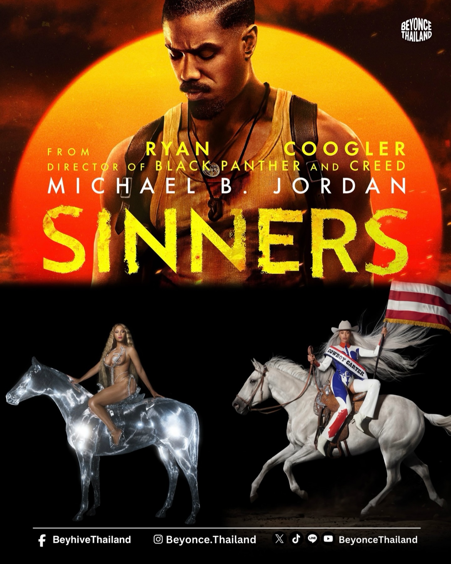 Beyhive - บทความเชื่อมโยงความสัมพันธ์ระหว่างภาพยนตร์ ”Sinners“ และโปรเจ ...