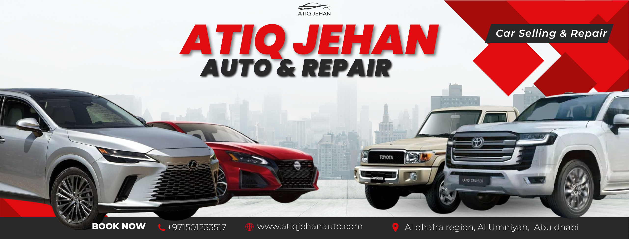 Atiq Jehan Auto Repair | Madinat Zayed