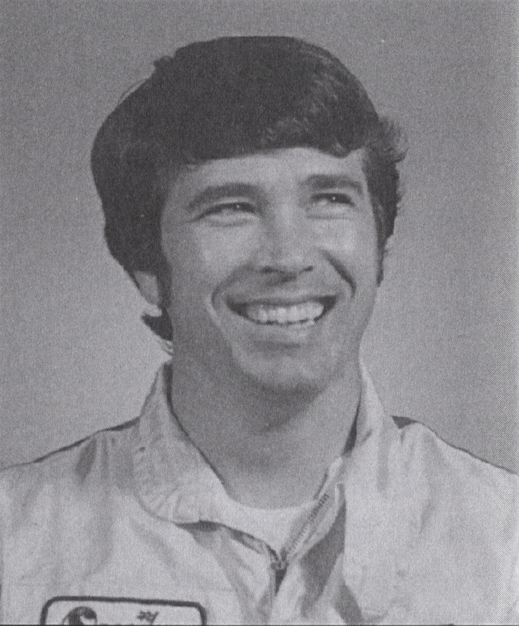 Sprint - Driver Roger Larson is all smiles. (photographer unknown ...