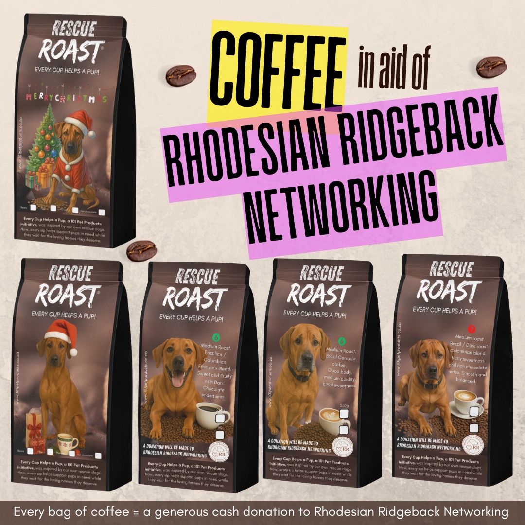 Rescue - The Rhodesian Ridgeback Rescue coffee range celebrates courage ...