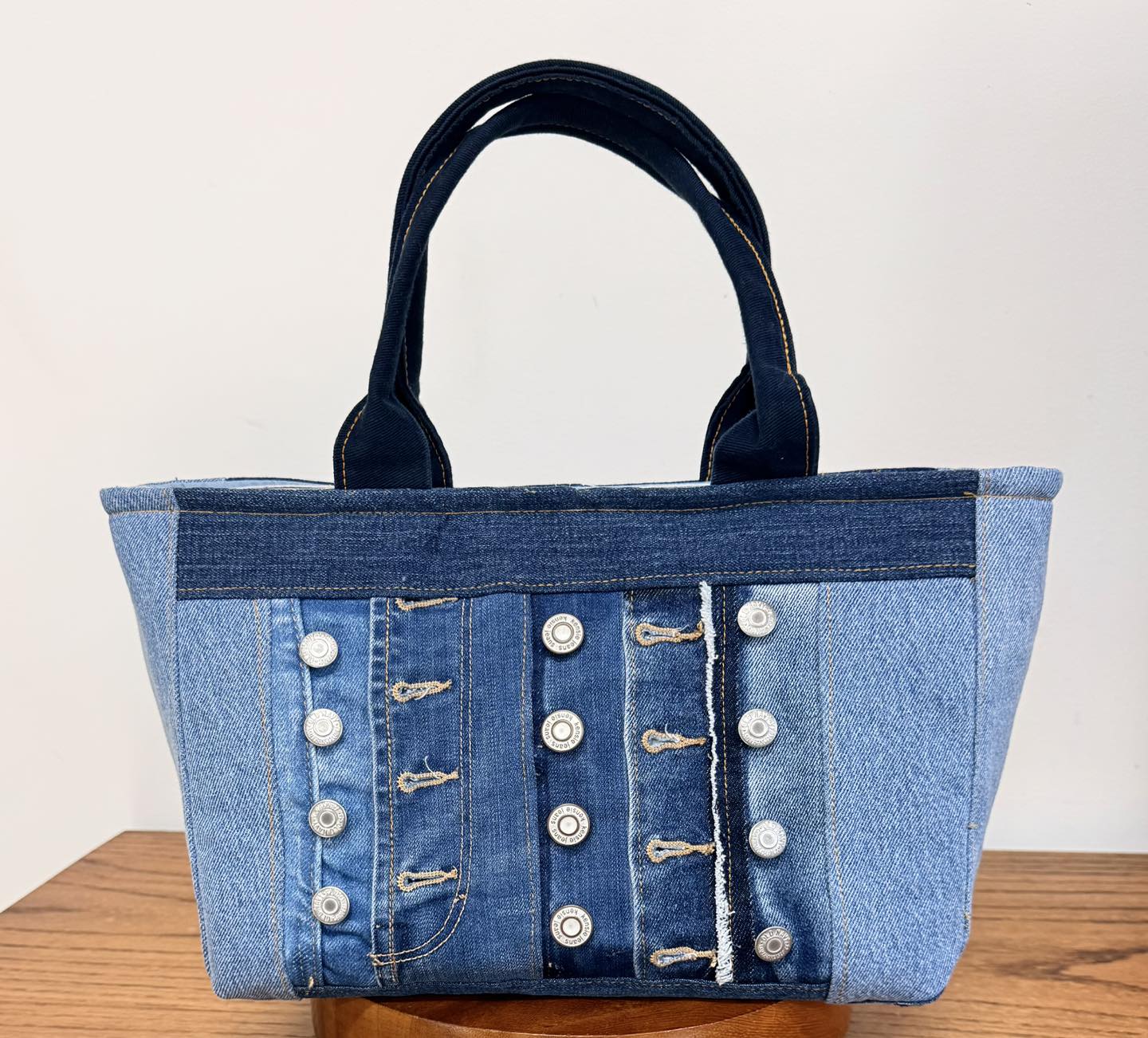 IRON HEART 25oz Selvedge Denim Tote Bag