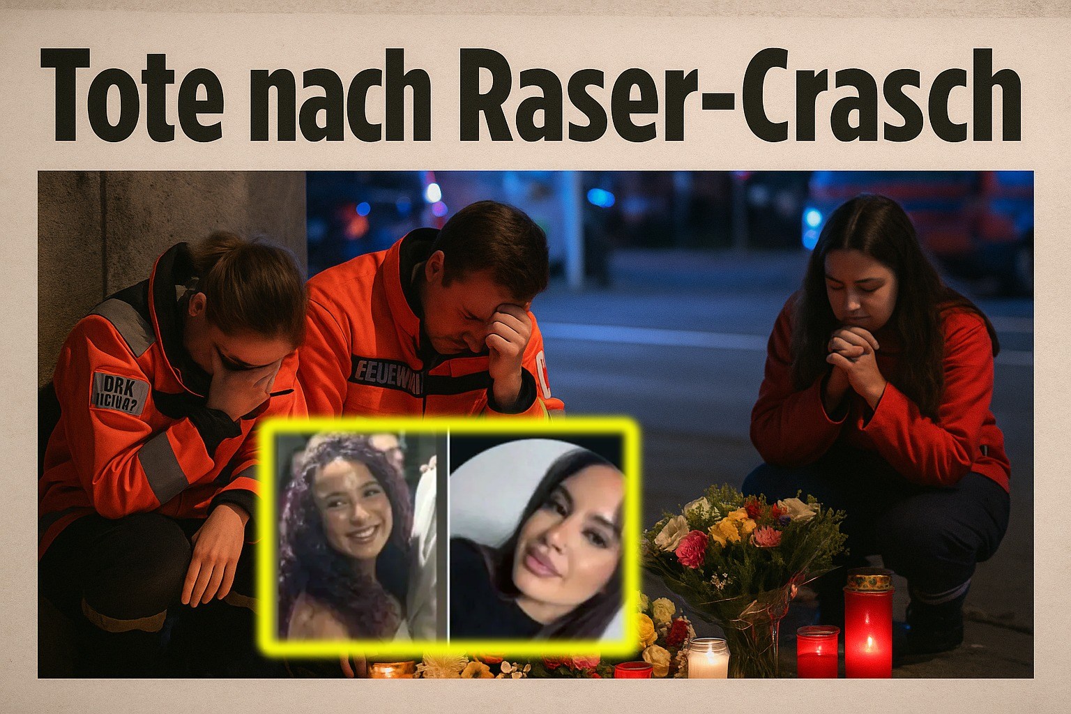 Vermisst - 💔🔥 Tote nach Raser-Crash in Ludwigsburg – zwei junge Frauen ...