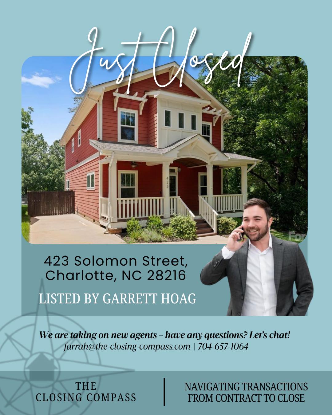The Closing - Just Closed! 🍾 Congratulations to our agent partner ...