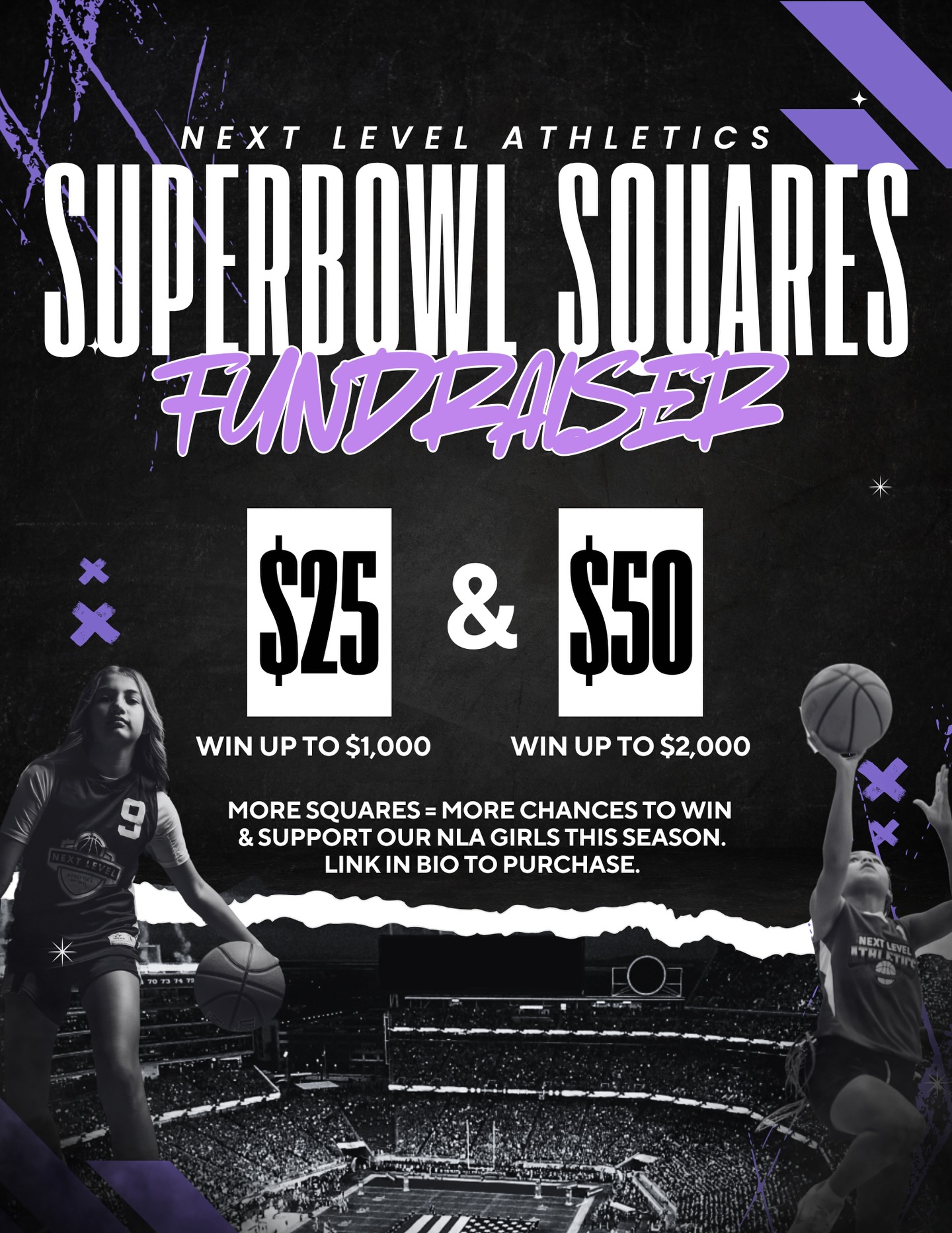 🏈Super Bowl Squares are LIVE: WIN... - Next Level Athletics | Facebook