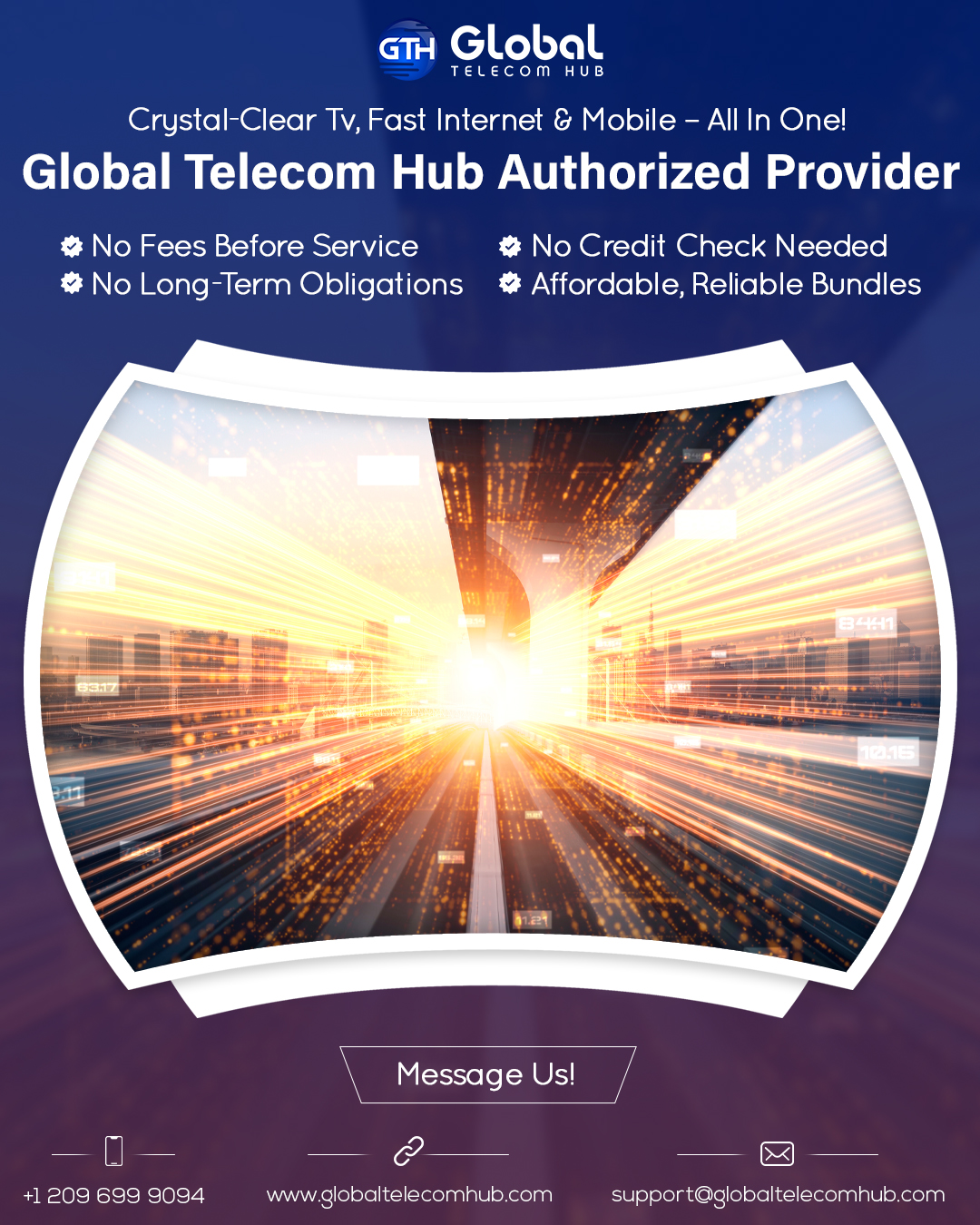Global Telecom Hub | San Francisco CA