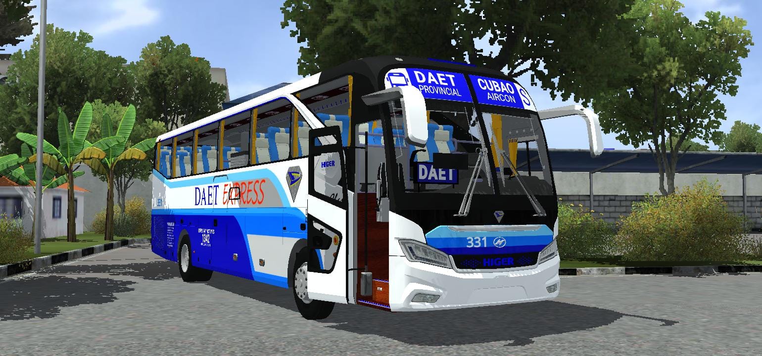 Suzhou Higer KLQ6127LA 2 doors bus mod and skin