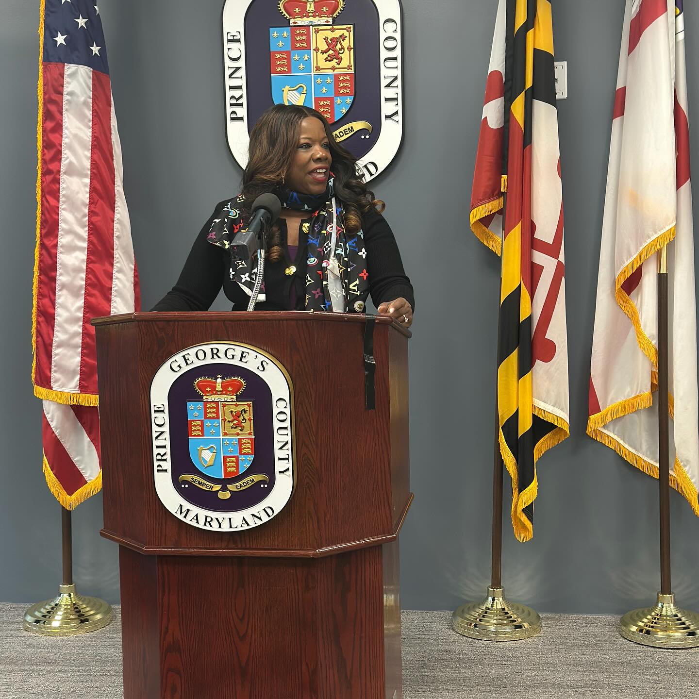 County Executive... - County Executive Aisha N. Braveboy