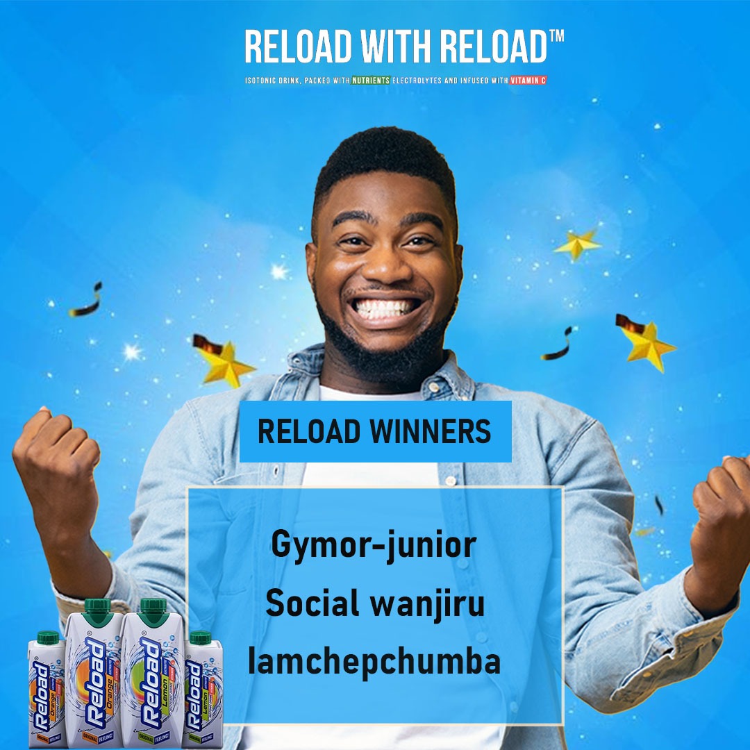 🎉 RELOAD WINNERS ANNOUNCED! 🎉 A... - Reload Isotonic Drink | Facebook