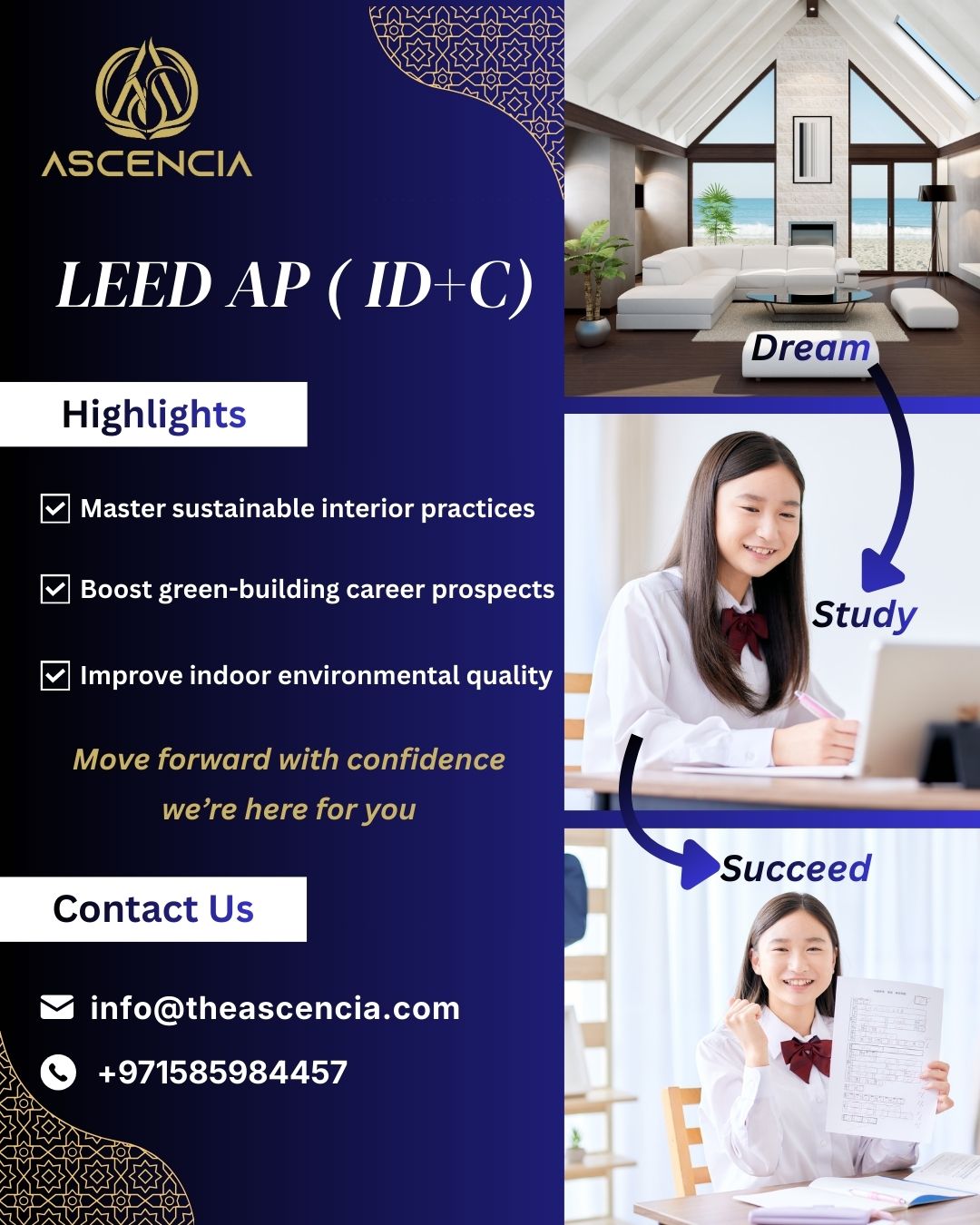 Ascencia - 🌿 Unlock Your Potential with LEED AP (ID+C) Take a confident ...