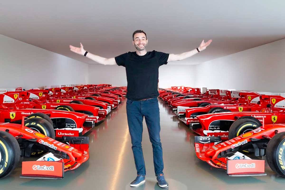 Italpassion - 彼はフェラーリの秘密のF1バンカー（数億ドルの価値がある伝説のシングルシーター）にアクセスする！ https ...