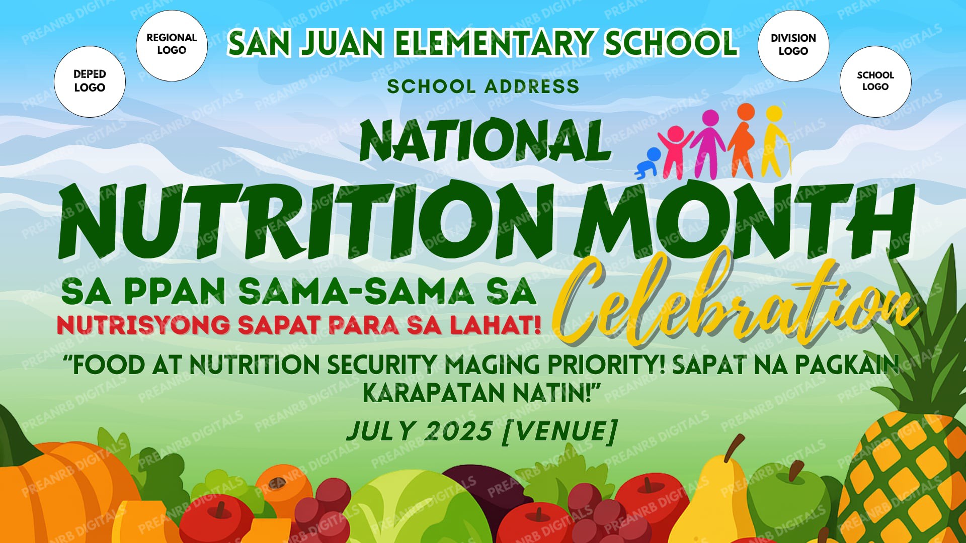 Grade 1 MATATAG FILES, PPT, DLL, COT | Here's the NUTRITION MONTH 2025 ...