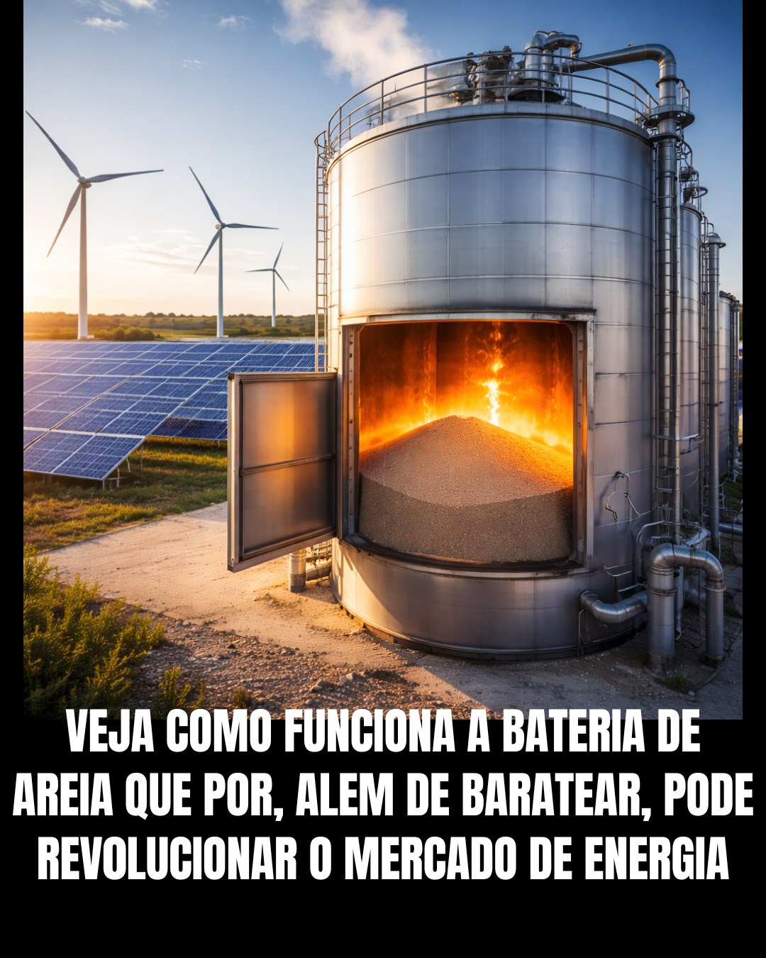 Naveguecomdicas - 🔋 BATERIA DE AREIA PODE REVOLUCIONAR A ENERGIA NO ...