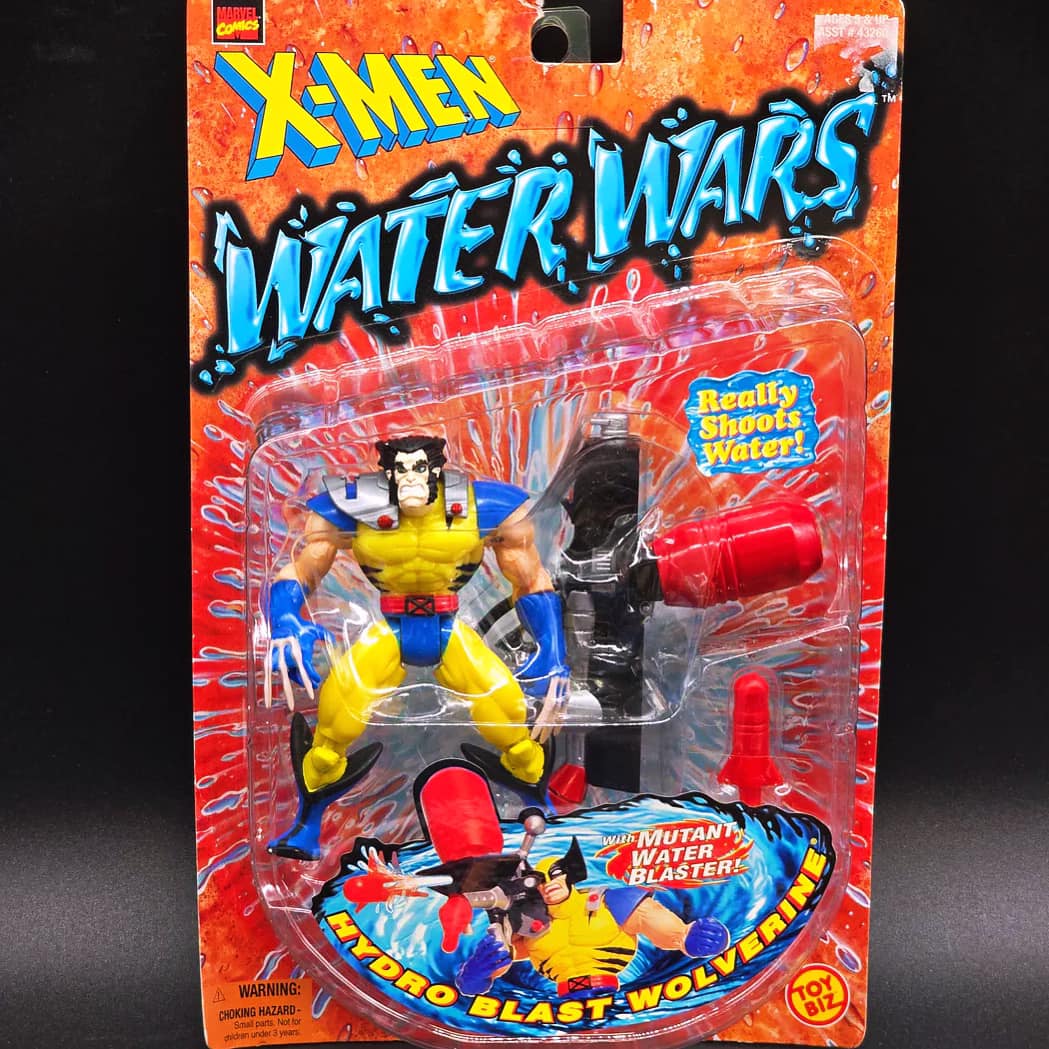 MARINE WOLVERINE! . Toy Biz decided to get the X-Men into the wet