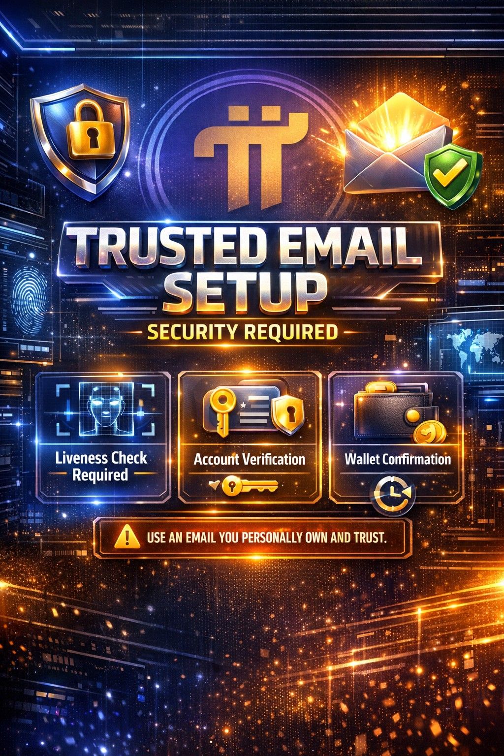 🚨🔐 TRUSTED EMAIL SETUP — SECURITY... - Pi Network Community | Facebook