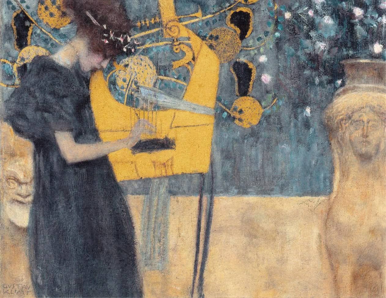 アート・デザイン・音楽 Gustav Klimt 25 Masterworks Gustav Klimt's music painting