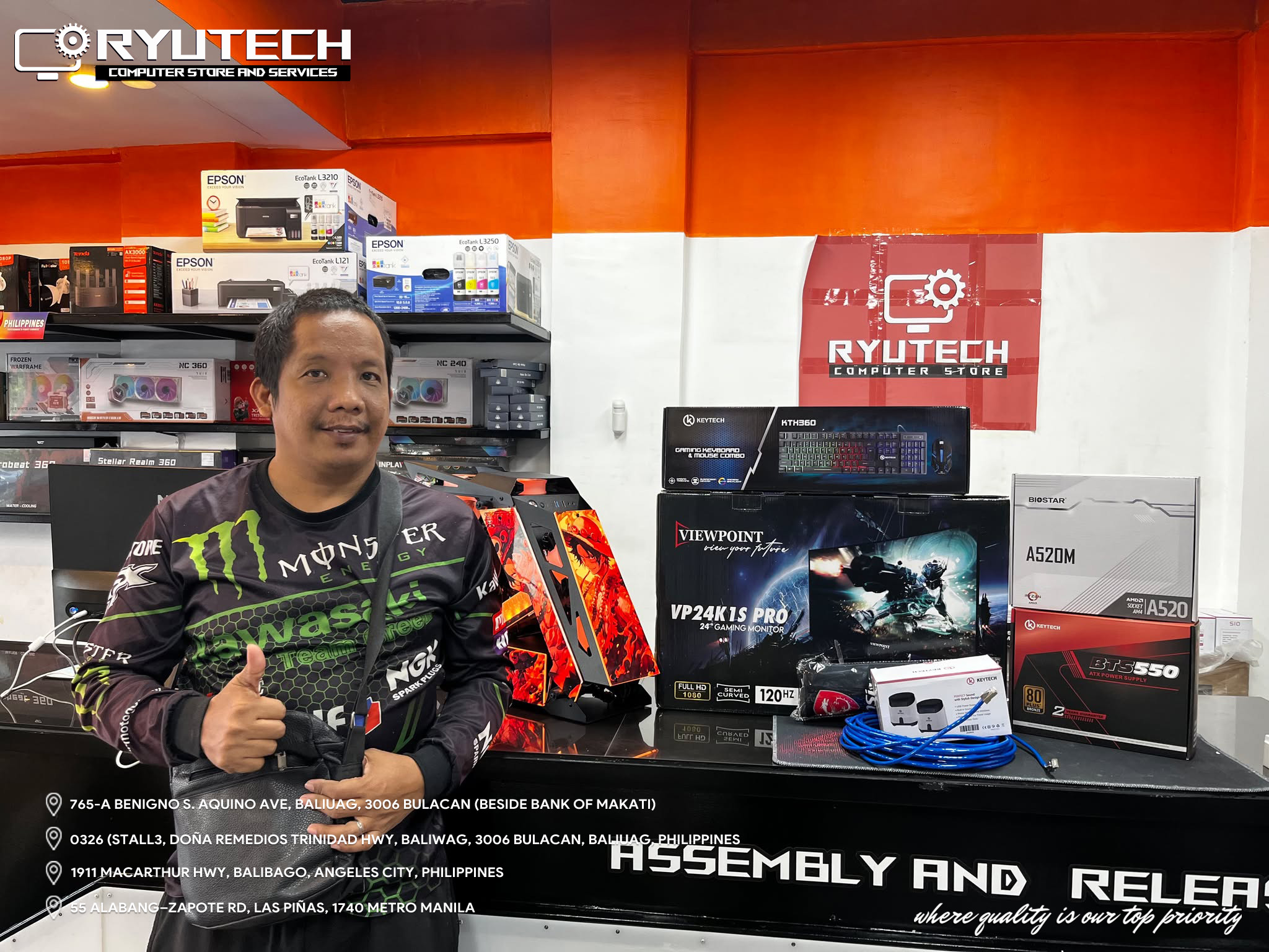 Ryutech - 💥 Walk-in Client All the Way from Butuan City! 💥 From ...