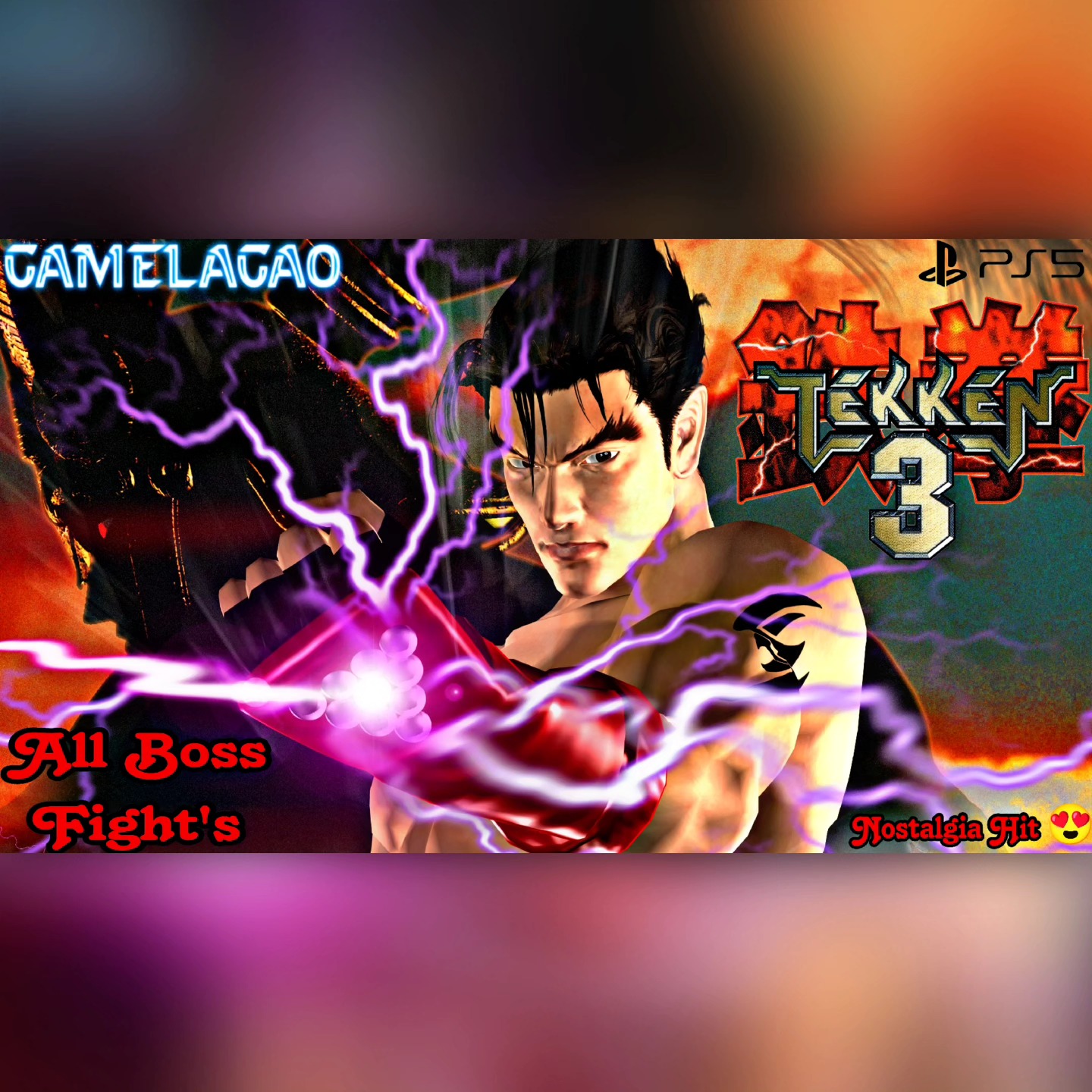 GameLagao - 90s Kids Ka Pyaar ️ Tekken 3 Nostalgia Full Gameplay (PS5 ...