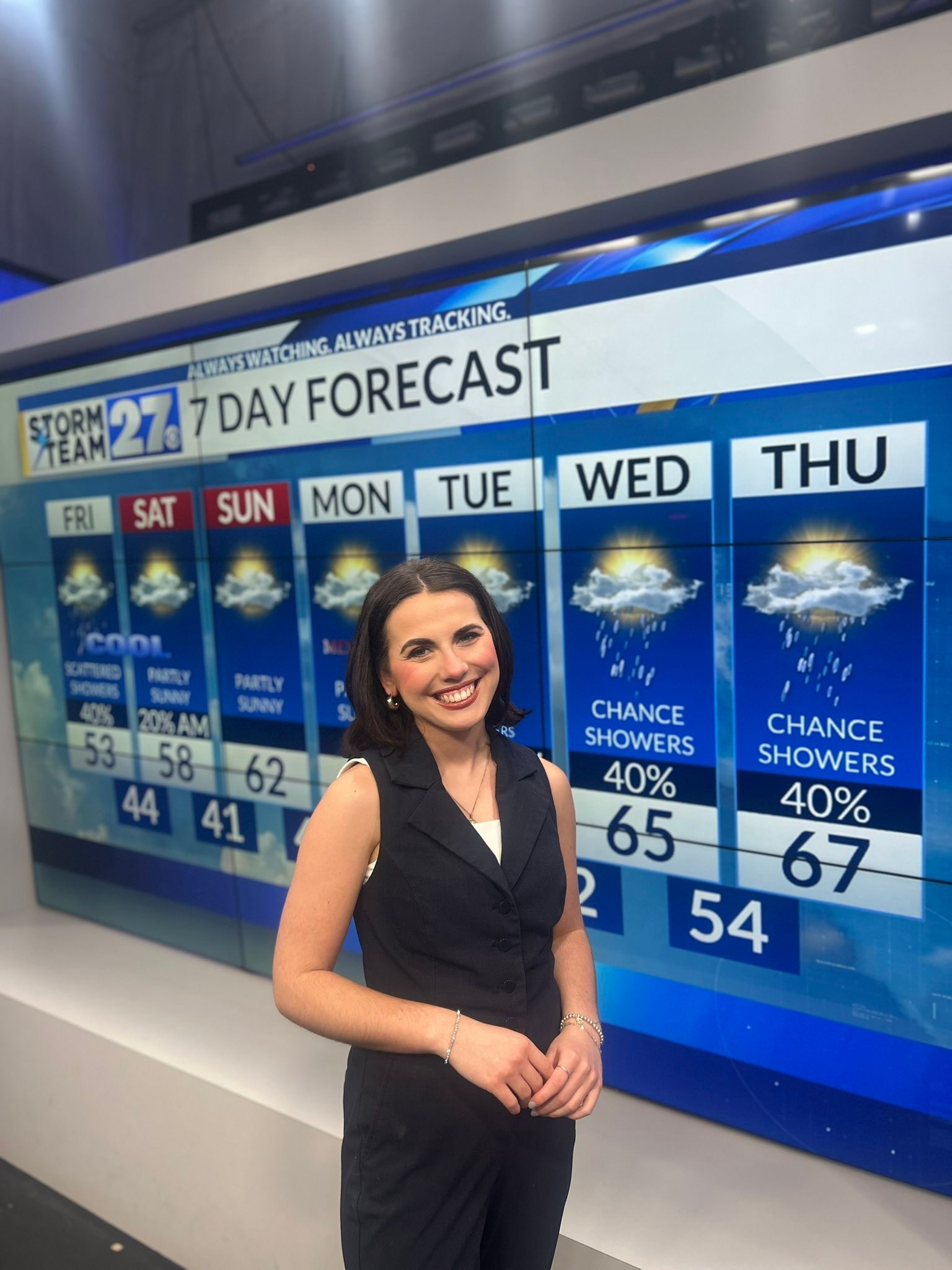 Meteorologist Annie... - Meteorologist Annie Giovannucci