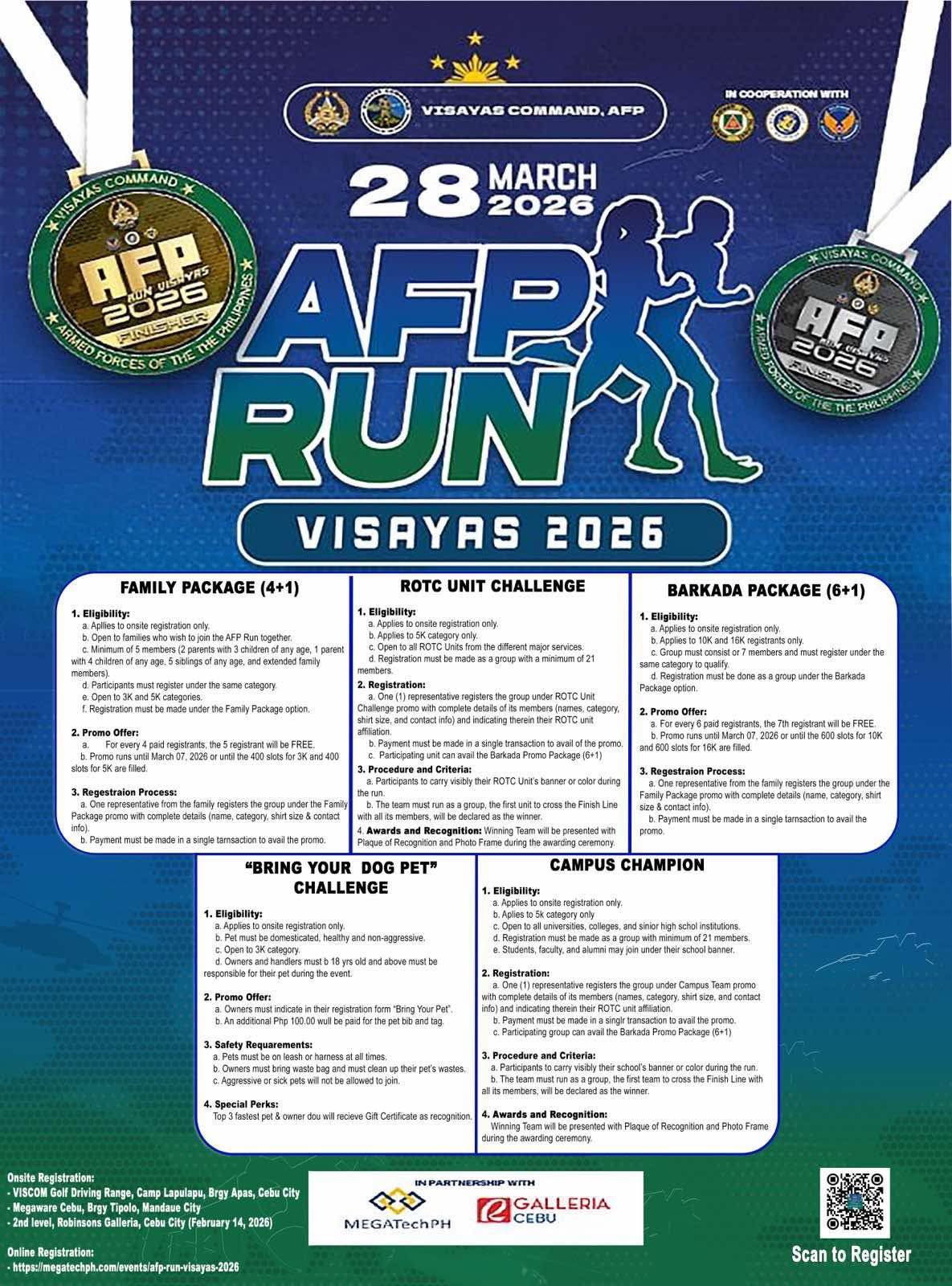 Megawear Cebu - AFP Run Visayas 2026 has even more in... | Facebook