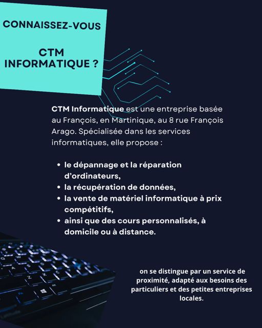 CTM Informatique - page officielle du magasin | Vitry-le-François