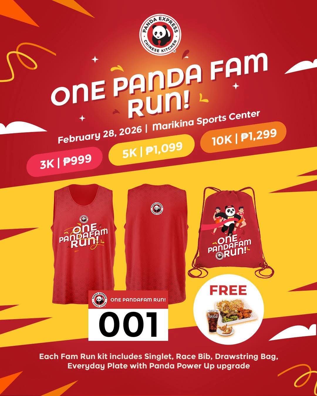 Tara na sa Fun Run ni Panda Express sa Marikina! You can buy a ticket ...
