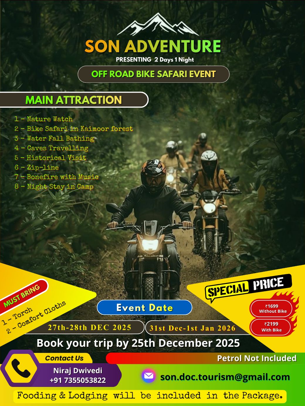 son - 🔥 OFF-ROAD BIKE SAFARI CALLING ALL ADVENTURERS! 🔥 SON ADVENTURE ...