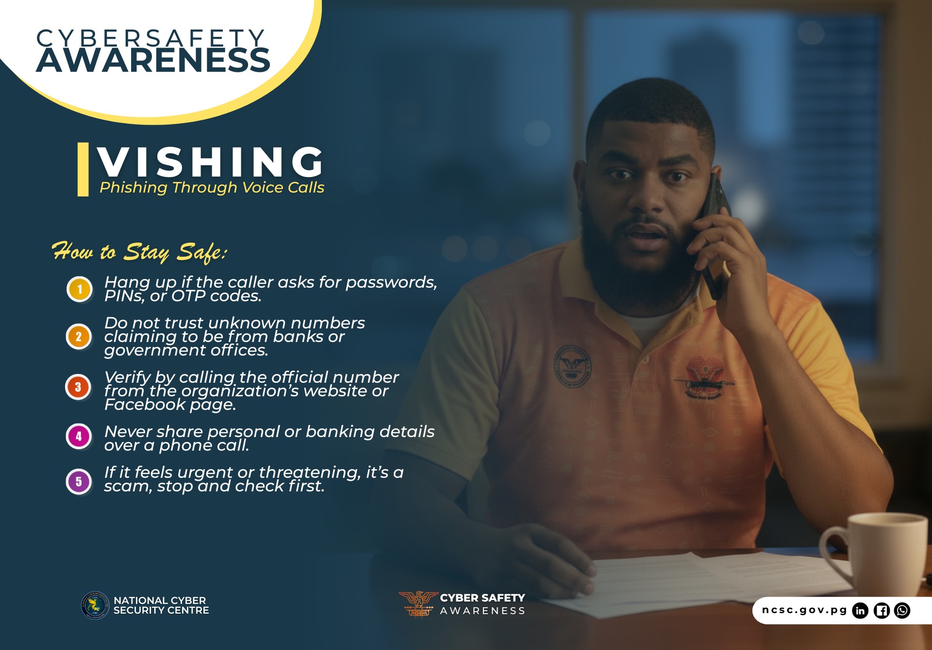 PNG - AWARENESS | Vishing - Phishing Through Voice Calls Vishing (voice ...