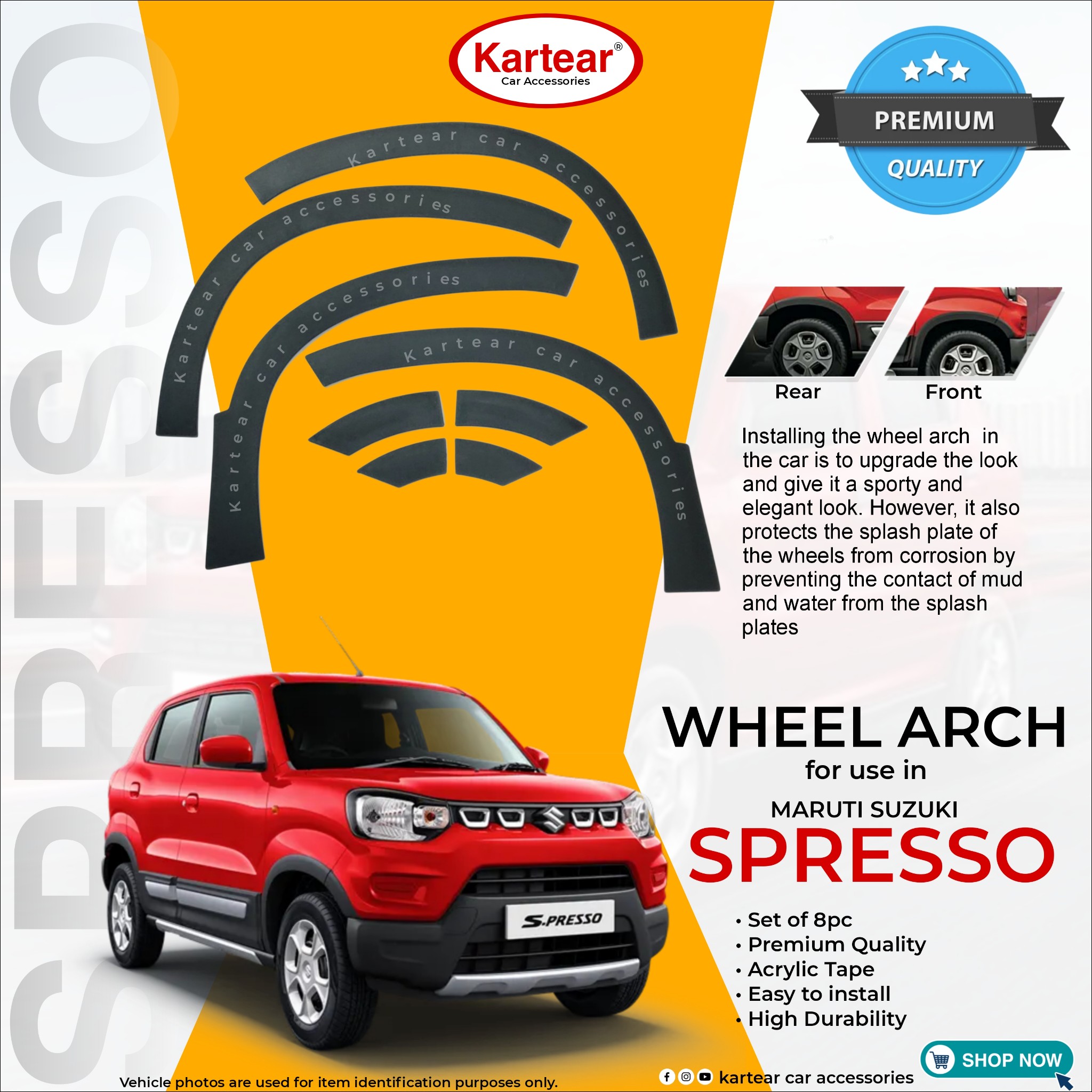 Car Accessories manufacturers | Spresso wheel Arch | Facebook
