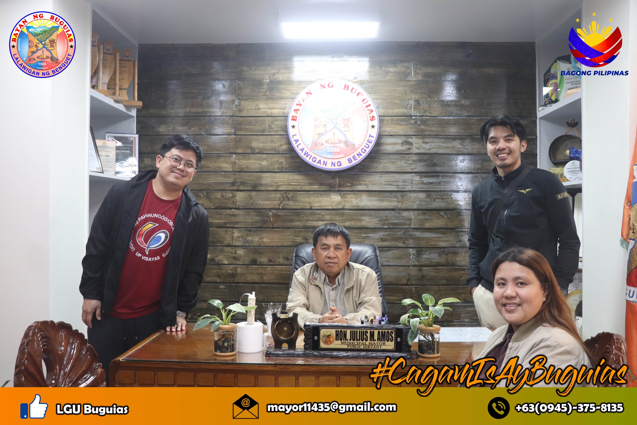 Mayor Julius Amos welcomed... - Office of the Mayor - Buguias | Facebook