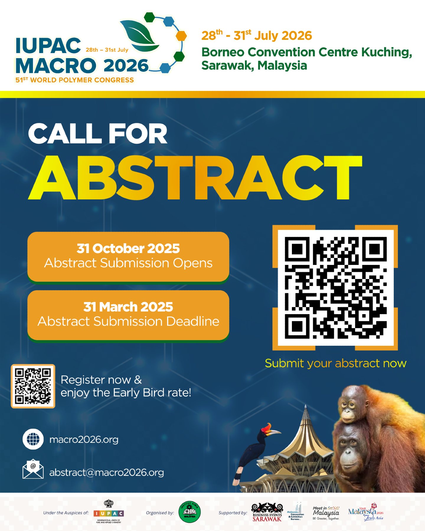 Call... - 51st IUPAC World Polymer Congress 2026 - MACRO 2026 | Facebook