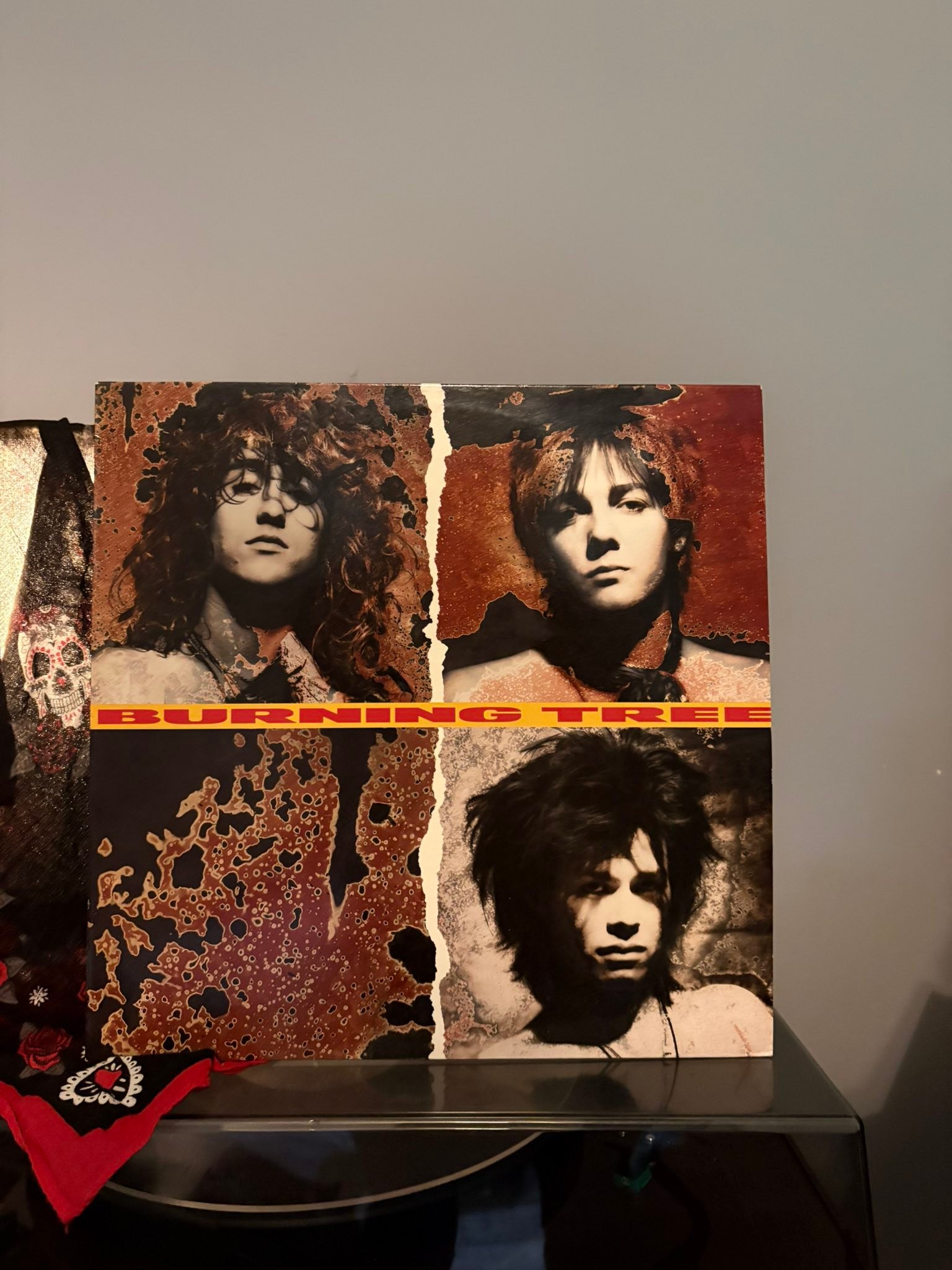 Burning Tree's 1990 album on Epic